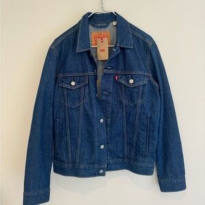 Brand New Levi's Dark Blue Denim Jacket